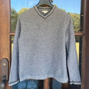 Carbon 2‎ Cobalt v neck sweater. 100% cotton.  size Medium